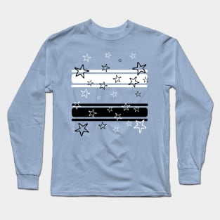 Starz in Blu Long Sleeve T-Shirt